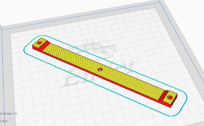 3D Printer Enclosure: LED Mounts