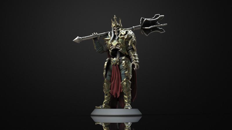Leoric Figure - Diablo (Pre-Supported)