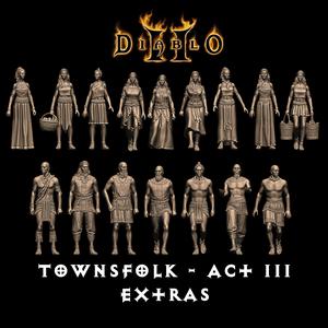 Diablo II - Act III NPCs - Extras