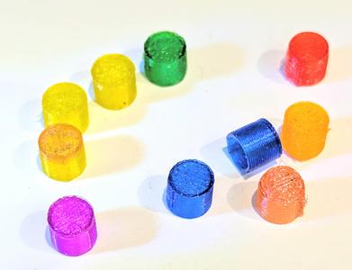 Dollar Store Christmas Light Cap Covers