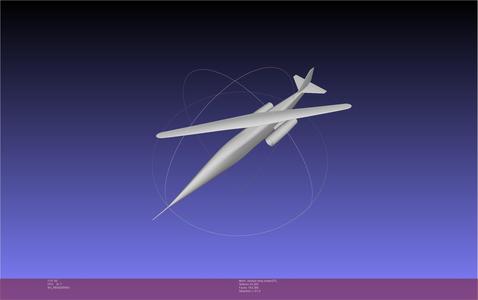 NASA AD-1 Oblique Wing Model