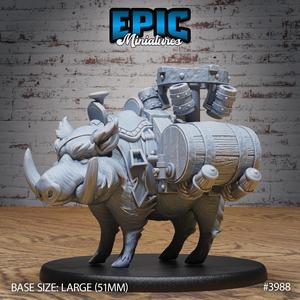 Boar Beer Shop / Evil Horned Beast / Wild Animal / Wereboar / Bulky Shapechanger / Pig Creature / Forest Encounter