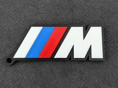 BMW MPOWER logo keychain