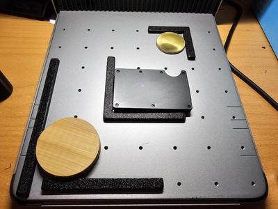 Xtool F1 Ultra jig set, no bolts or tools needed