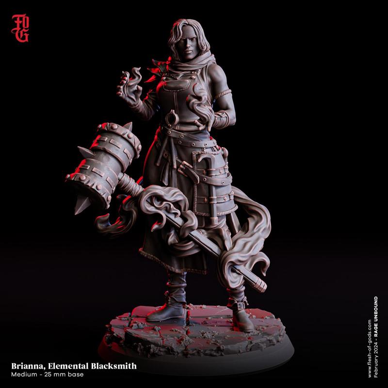 Brianna, Elemental Blacksmith (NPC)