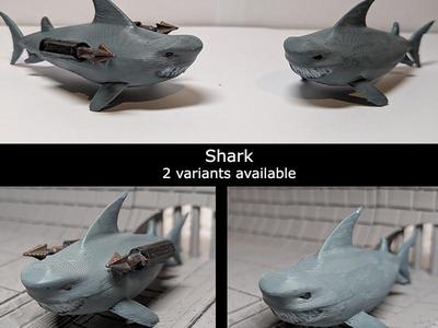 Shark (with or without harpoon guns)