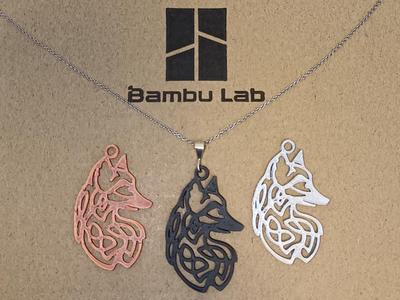 Nordic Fox Necklace/Pendant