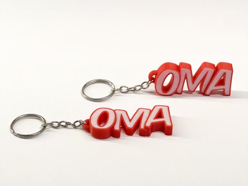 Lovely keychain with the name Grandma