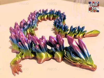 Articulated Crystal dragon