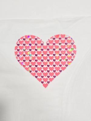 Heart pattern for fabric printing