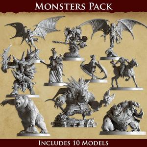 [Add-On] Monsters Pack | Cast n Play