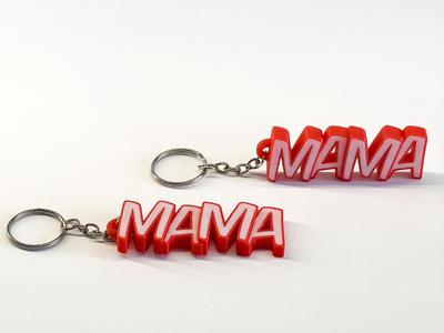 Lovely Mama Keychain