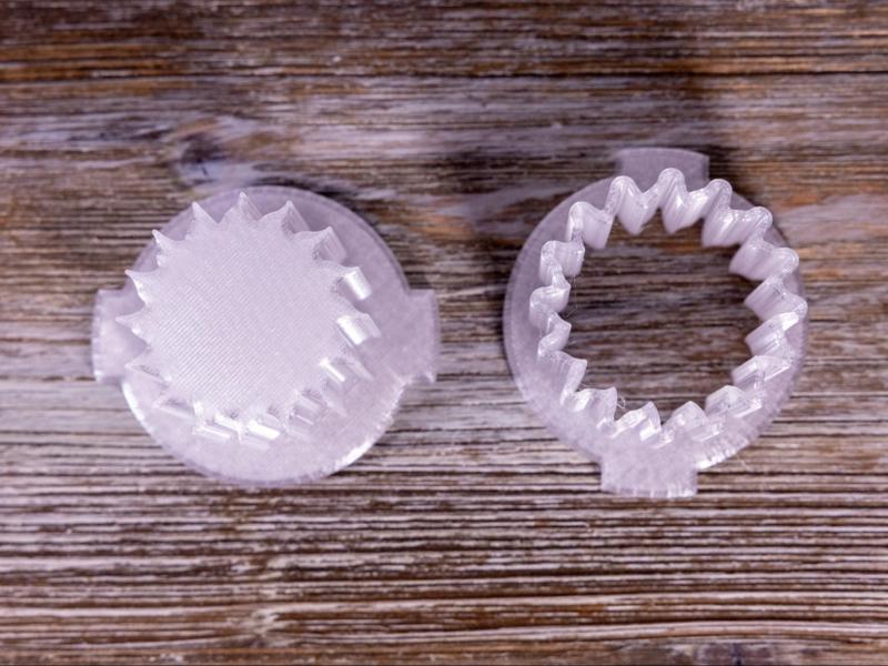 Cake Pop Disc Tool Sun / Flower