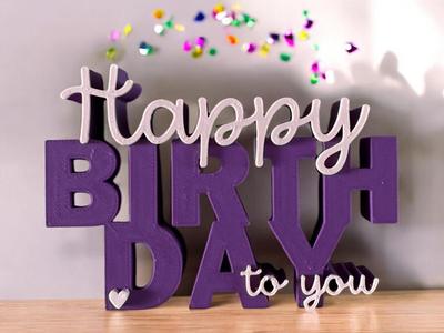 Happy Birthday banner