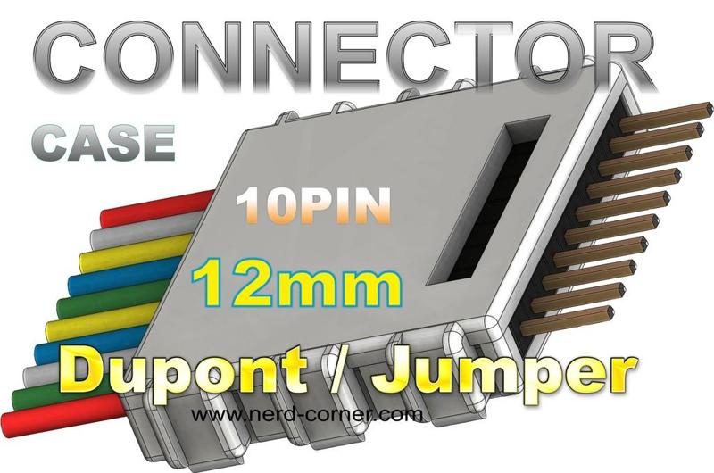 Connector housing Dupont 10Pin 12mm