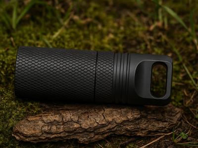 Robust, splash-proof, compact outdoor container