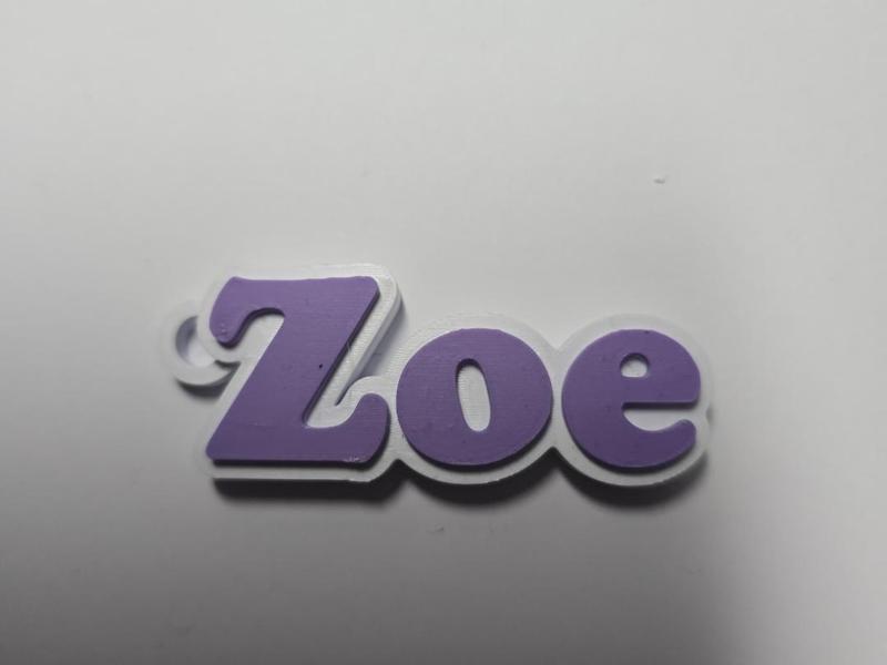 Zoe Keychain
