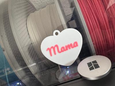 Mama Keychain (Simple)