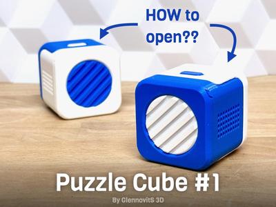Puzzle Cube #1 (small fun and challenging brainteaser)