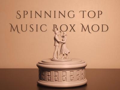 Customisable Music Box Spinning Top Mod