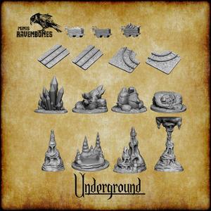 Cave Mining bundle Pre-supported