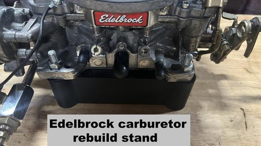 Edelbrock carburetor rebuild stand 