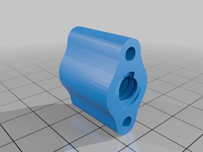 Z screw nut T8x Ender 3 perfect layer lines replaces brass nut
