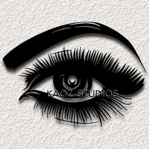 realistic eye wall art female eyes wall decor human eye decoration