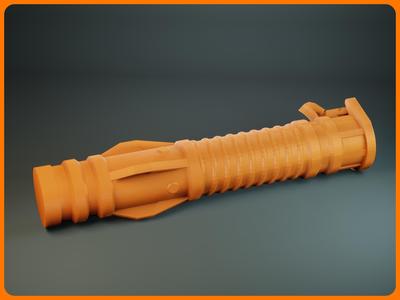 Lightsaber With Lever Blade Lock (Spiral Design)