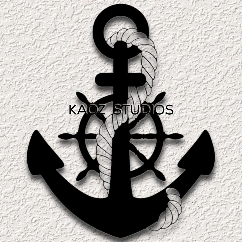 anchor wall art nautical wall decor ocean beach house decoration boat ship
