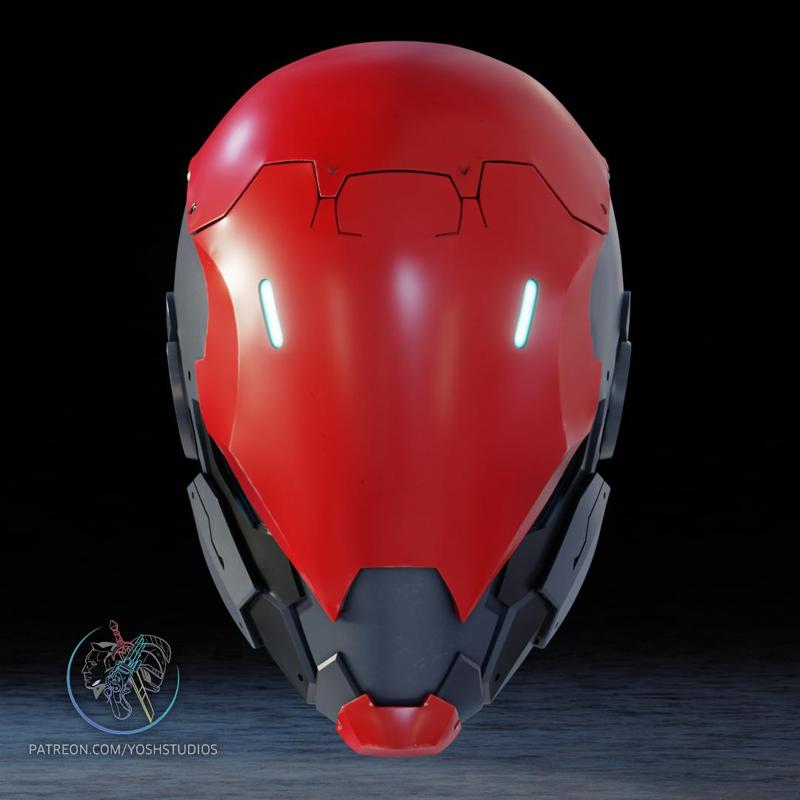 CyberPunk Red Hood v2 3D Printer STL File