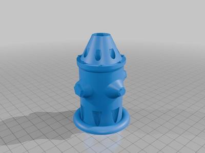 fire hydrant Pen holder