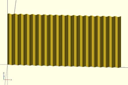 Corrugated Sheet Customizer