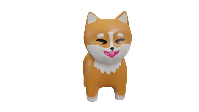 Cute Toon Shiba Inu