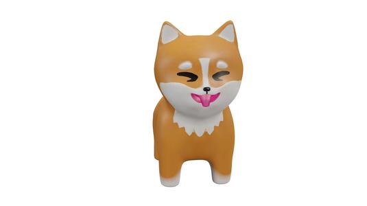 Cute Toon Shiba Inu