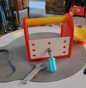 Modular Toddler Tool Box and Tool Set