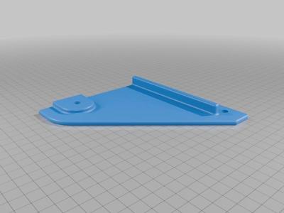 Filament bar extender for 3D printer cart
