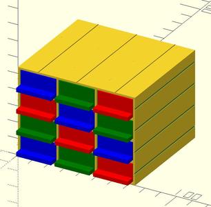 Small resistor storage box