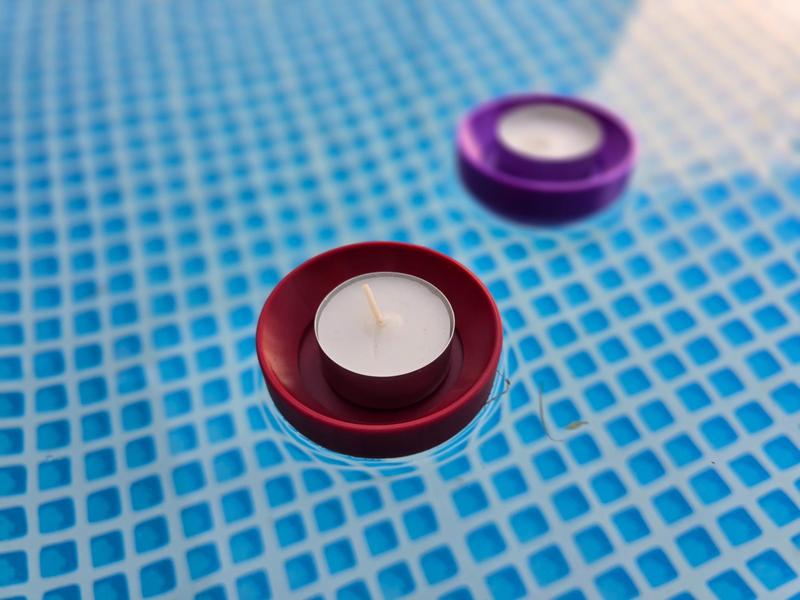 Swimming candle "Jar" - Style your pool!