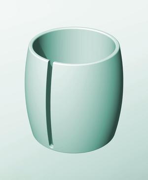 CR162-200-S Modular Stacking slotted container for home decor