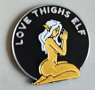 Love Thighs Elf Medallion (Personal Use Only)