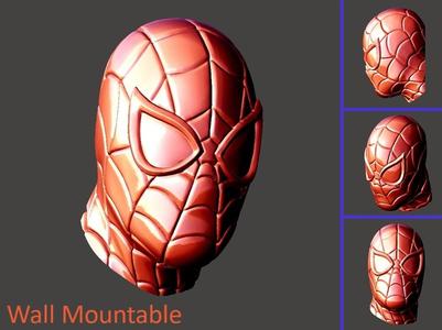 Spider-Man Head For Wall (Large)