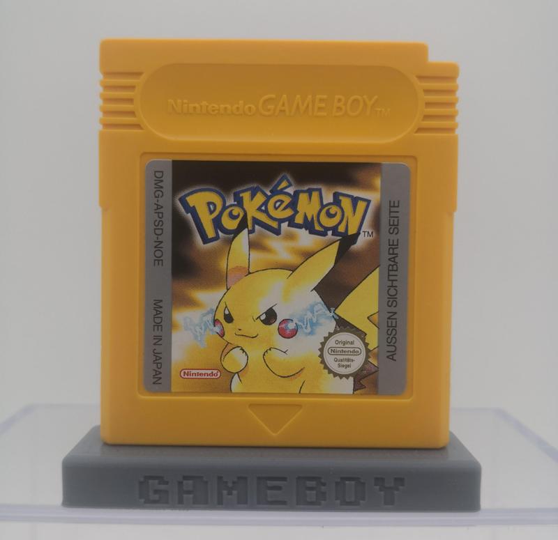 Gameboy Cartridge single display stand Ständer