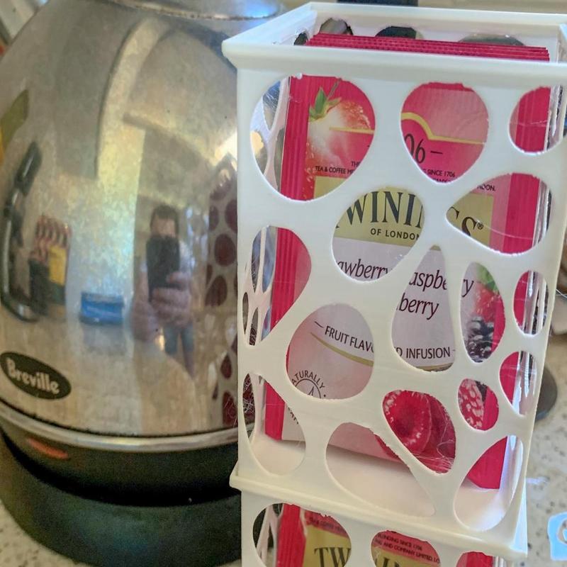 Twinings stackable tea caddy