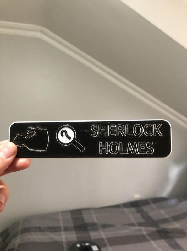 Sherlock Holmes Bookmark