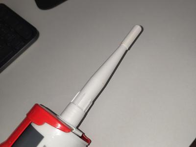 Silicone Cartridge Cap Prevents Drying