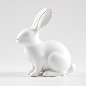 Easter Bunny Statue – Elegant Home Accent