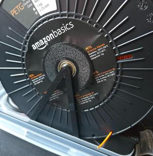 Amazon Filament Spool Holder for Cereal Drybox