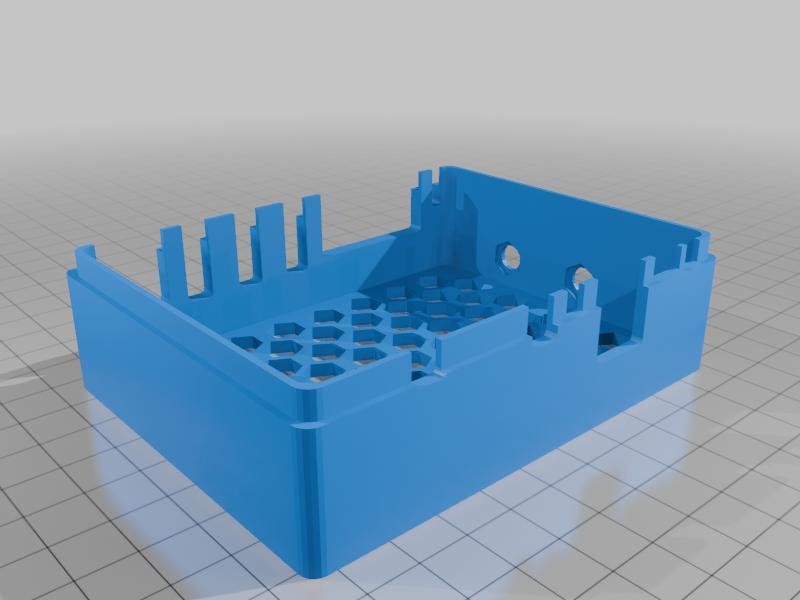 Orange pi 5 plus case - with SMA for antennas