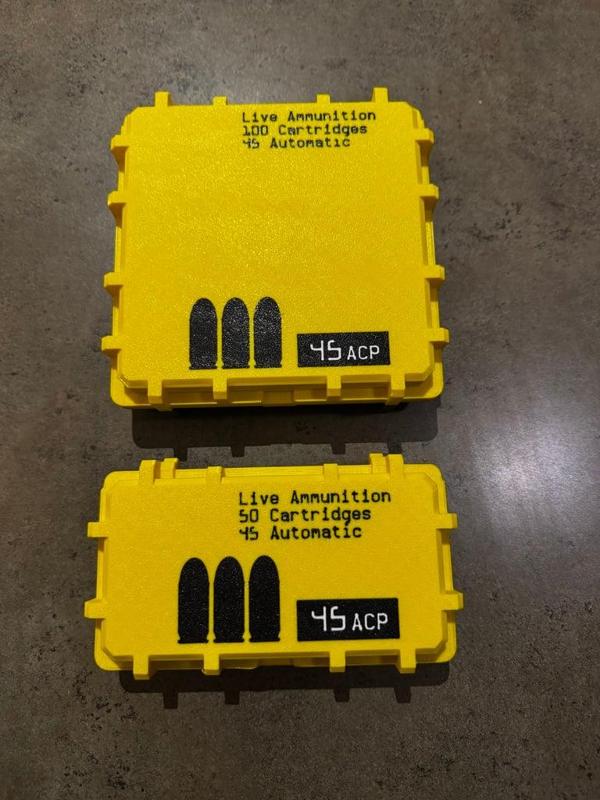 45 ACP ammo box inspired by the game Starfield